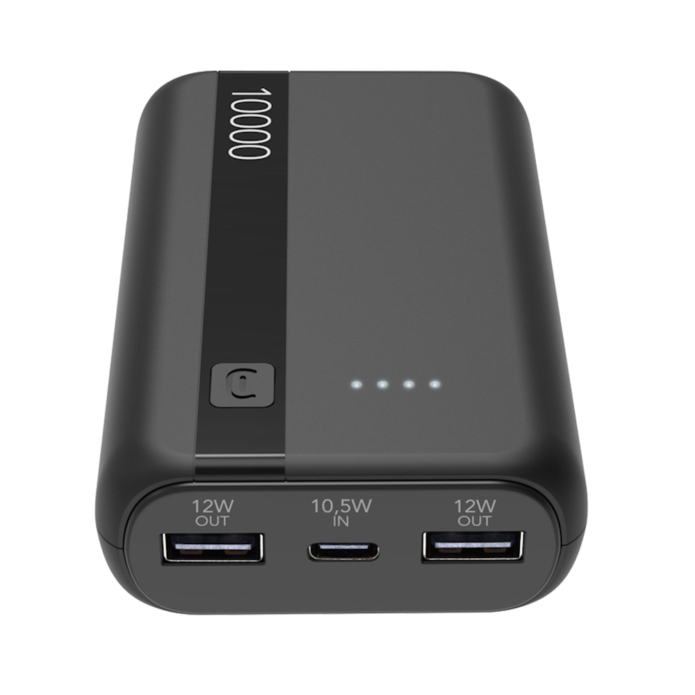 CELLULARLINE 10.000 MAH 12W/2 USB POWERBANK SİYAH