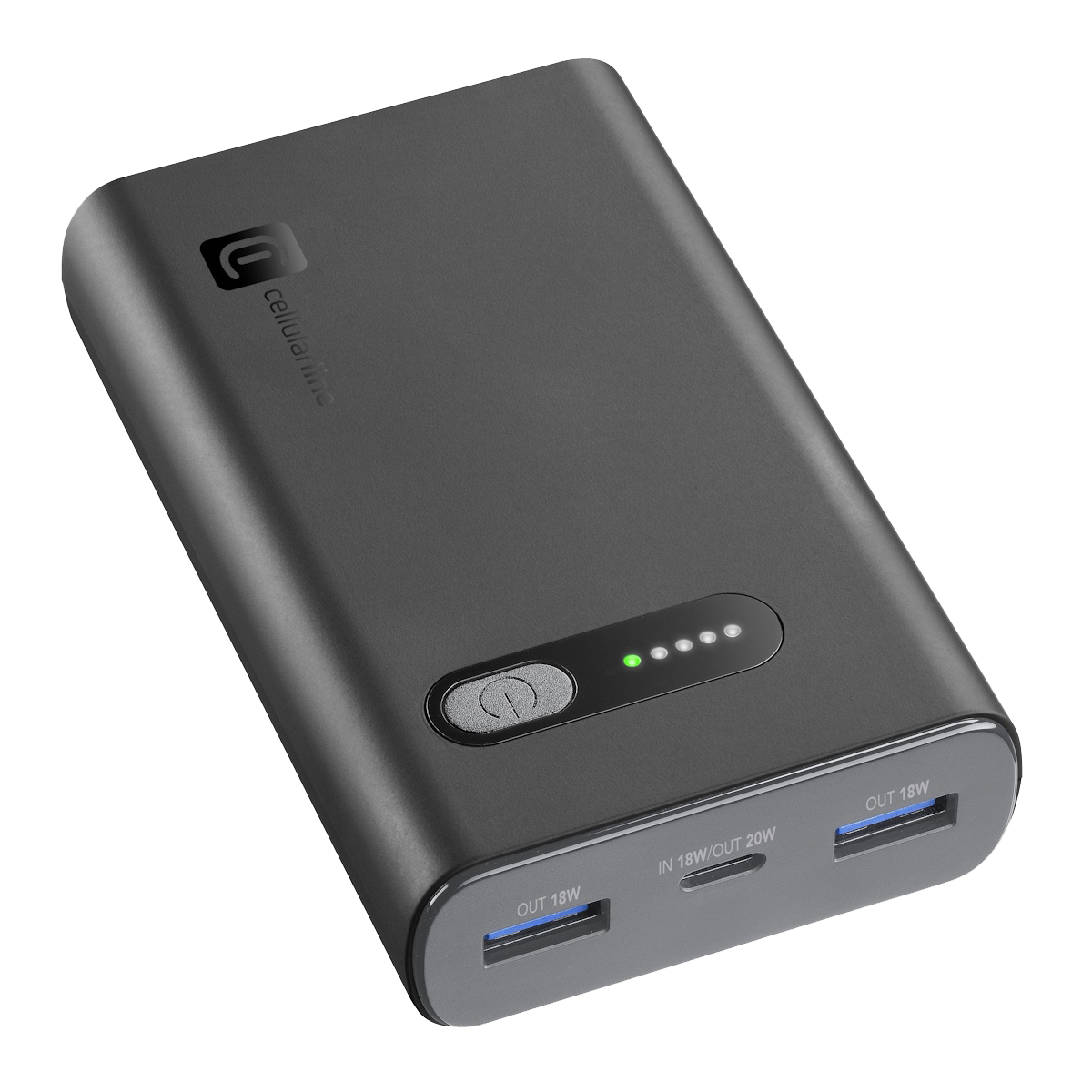 CELLULARLINE 10.000 MAH 20W PD/2 USB POWERBANK SİYAH